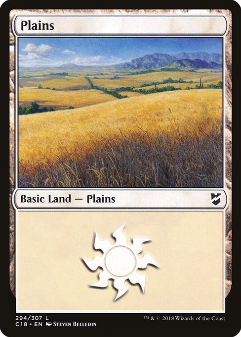 【EN】平地/Plains [C18] 無C No.294