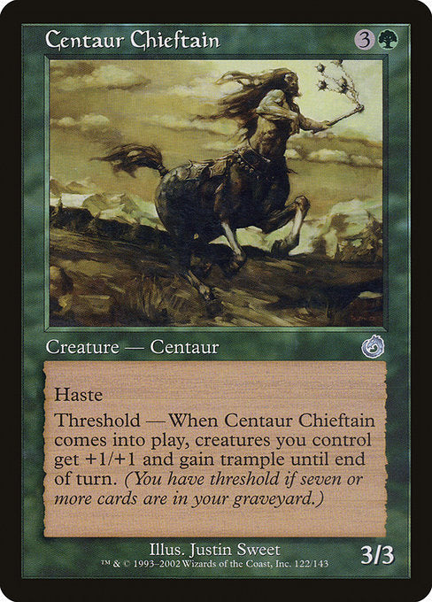 【EN】ケンタウルスの酋長/Centaur Chieftain [TOR] 緑U No.122