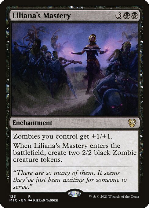 【EN】リリアナの支配/Liliana's Mastery [MIC] 黒R No.123