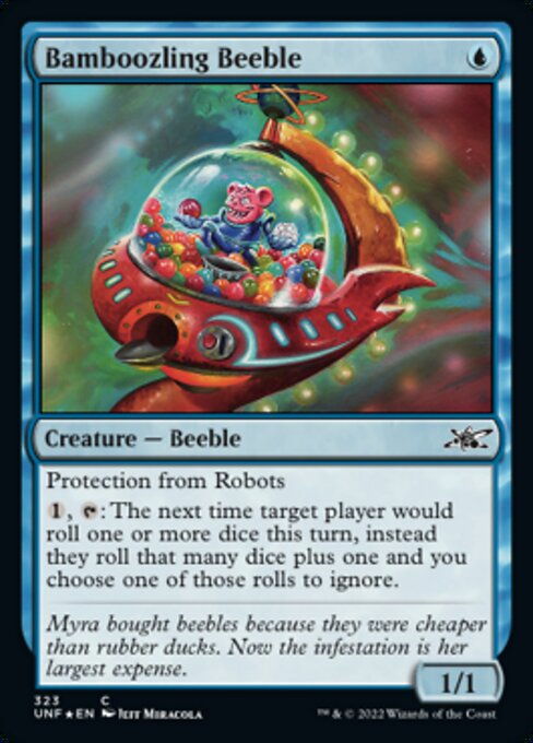 【EN】Bamboozling Beeble [UNF] 青C No.323