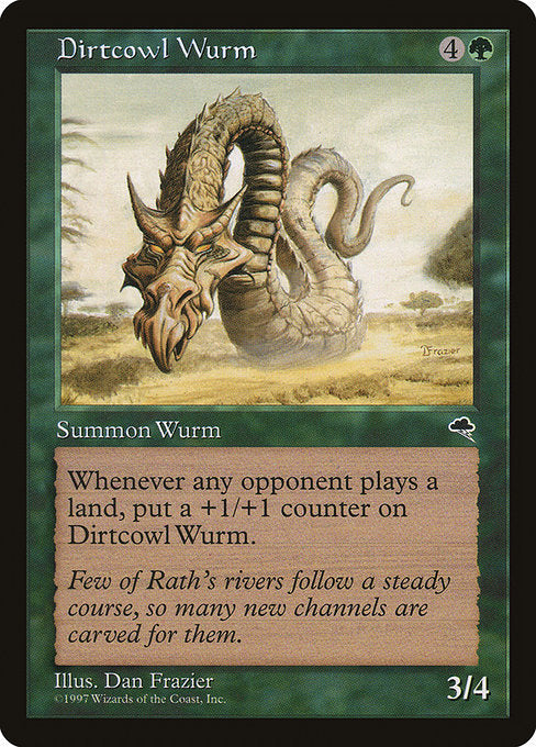 【EN】泥衣のワーム/Dirtcowl Wurm [TMP] 緑R No.221