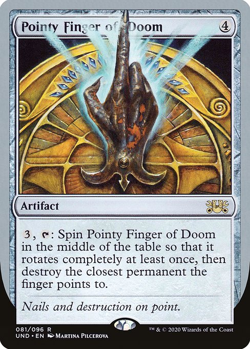 【EN】Pointy Finger of Doom [UND] 茶R No.81