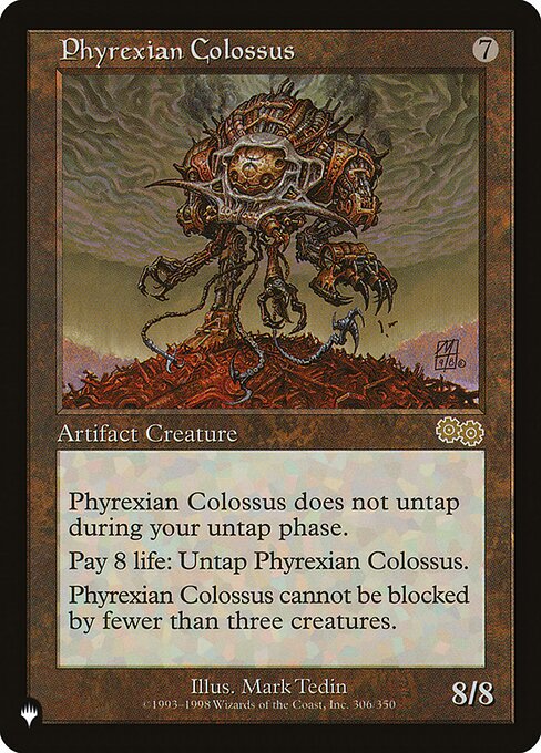 【EN】ファイレクシアの巨像/Phyrexian Colossus [PLIST] 茶R No.949