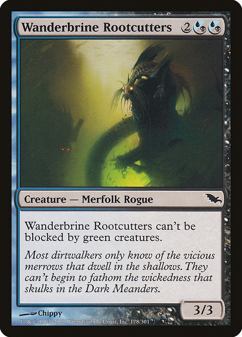 【Foil】【EN】ワンダーブラインの根切り/Wanderbrine Rootcutters [SHM] 混C No.178