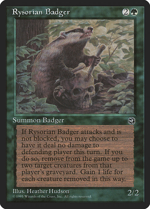【EN】Rysorian Badger [HML] 緑R No.96