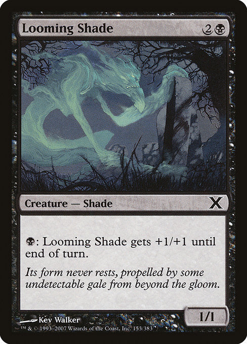 【EN】立ちはだかる影/Looming Shade [10E] 黒C No.153