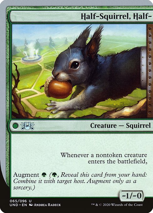 【EN】Half-Squirrel, Half- [UND] 緑U No.65
