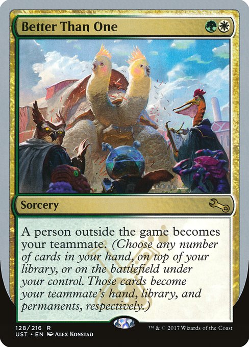 【EN】Better Than One [UST] 金R No.128