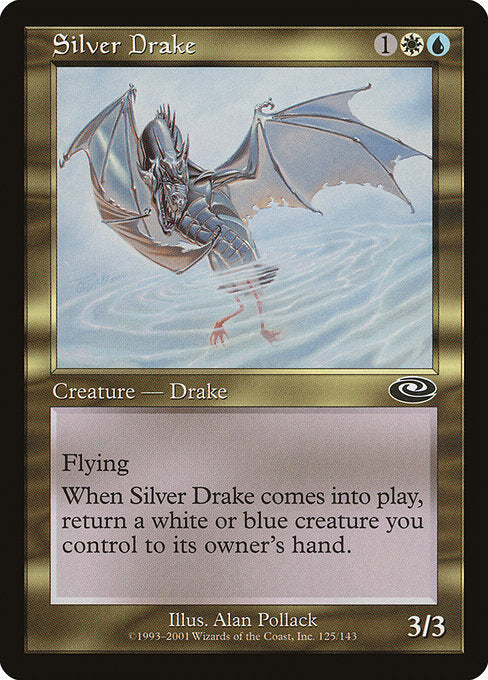 【EN】銀のドレイク/Silver Drake [PLS] 金C No.125