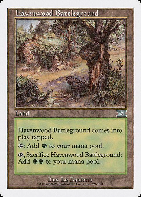 【EN】へイヴンウッドの古戦場/Havenwood Battleground [6ED] 無U No.325