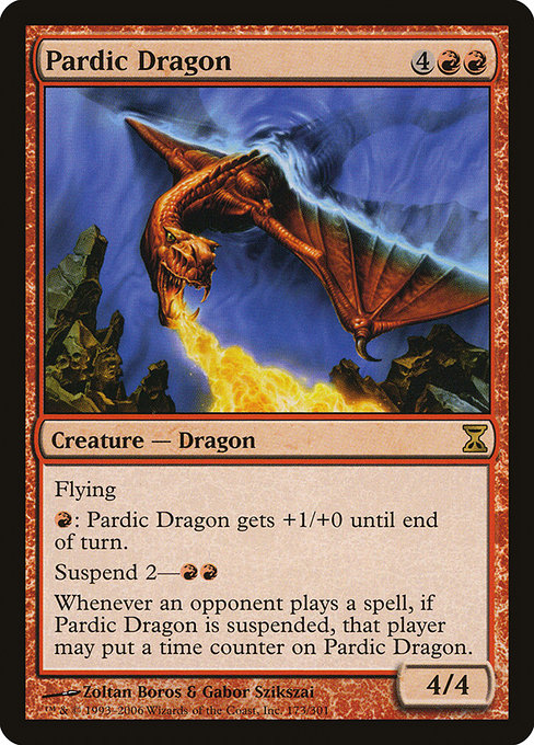 【EN】パーディック山のドラゴン/Pardic Dragon [TSP] 赤R No.173