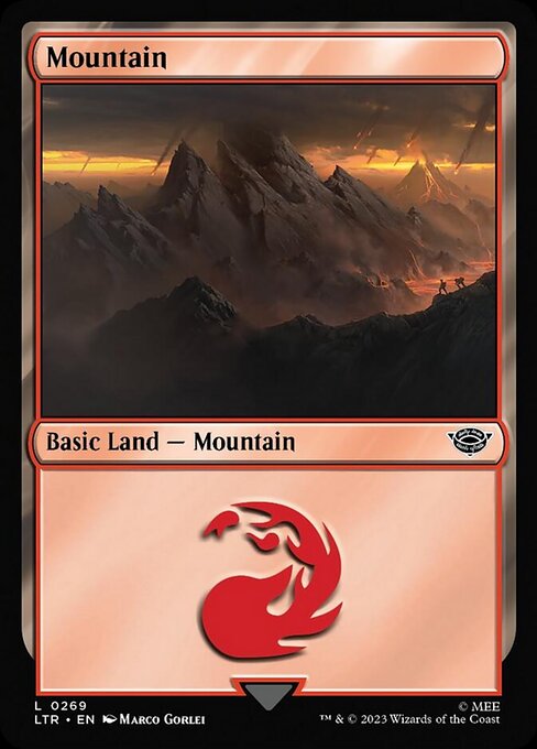 【Foil】【EN】山/Mountain [LTR] 無C No.269