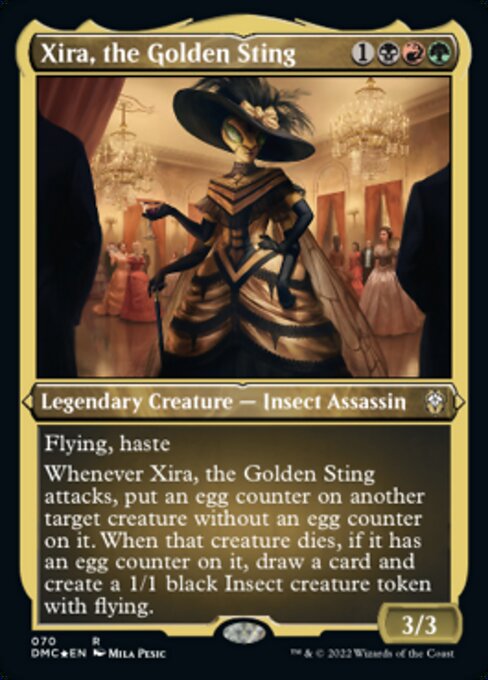 【EN】黄金の一刺し、ジラ/Xira, the Golden Sting [DMC] 金R No.70