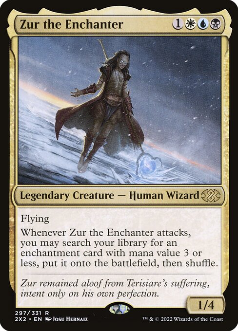 【EN】結界師ズアー/Zur the Enchanter [2X2] 金R No.297