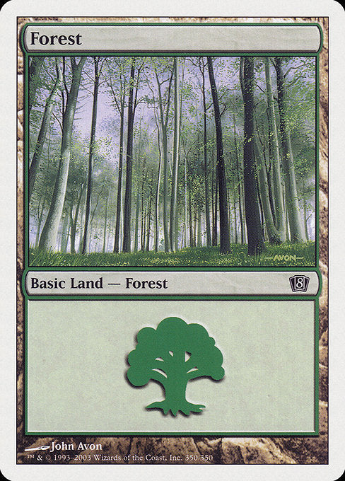 【EN】森/Forest [8ED] 無C No.350