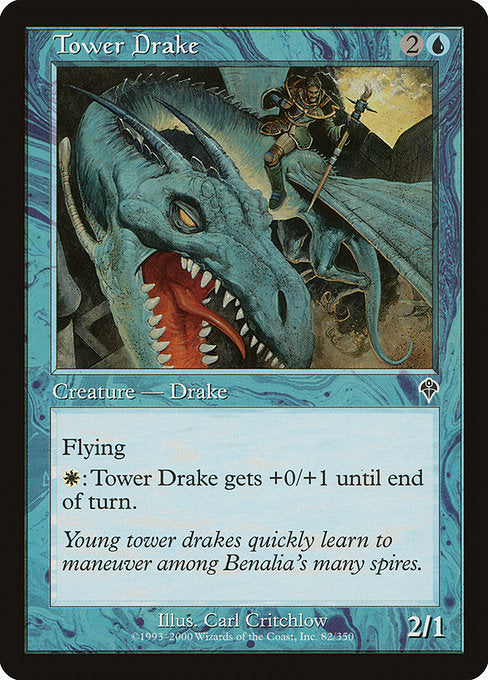 【EN】塔のドレイク/Tower Drake [INV] 青C No.82