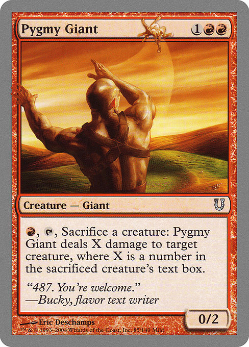 【EN】Pygmy Giant [UNH] 赤U No.85