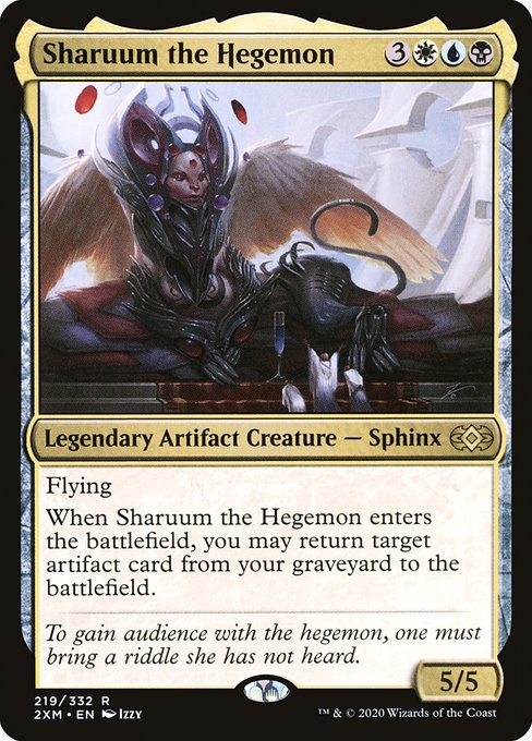 【Foil】【EN】覇者シャルム/Sharuum the Hegemon [2XM] 茶R No.219