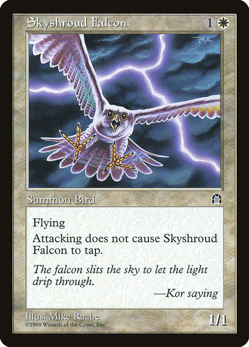 【EN】スカイシュラウドの隼/Skyshroud Falcon [STH] 白C No.16