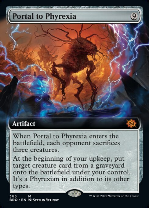 【Foil】【EN】ファイレクシアへの門/Portal to Phyrexia [BRO] 茶M No.365