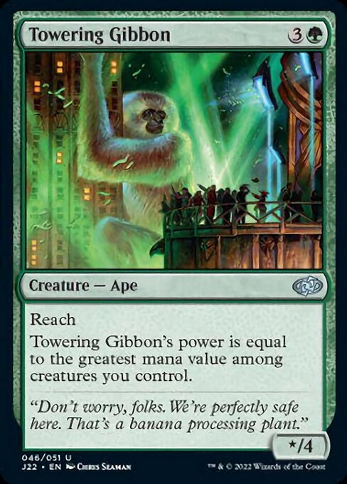 【EN】Towering Gibbon [J22] 緑U No.46