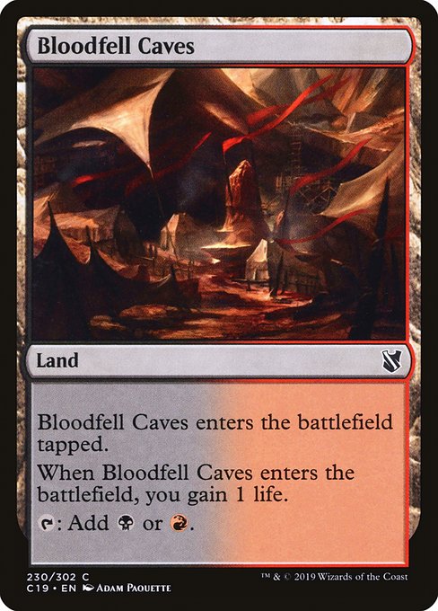 【EN】血溜まりの洞窟/Bloodfell Caves [C19] 無C No.230