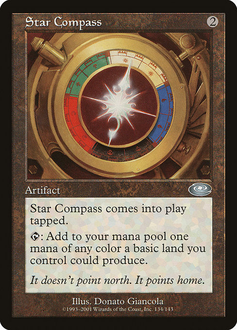 【Foil】【EN】星のコンパス/Star Compass [PLS] 茶U No.134