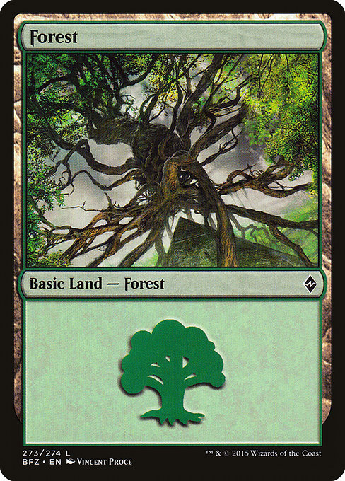 【EN】森/Forest [BFZ] 無C No.273a