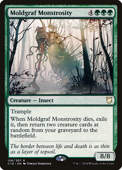 【EN】黴墓の大怪物/Moldgraf Monstrosity [C18] 緑R No.156