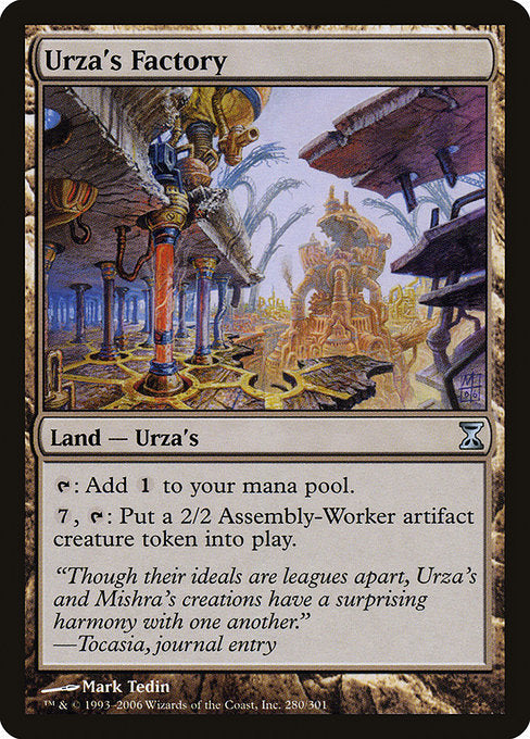 【Foil】【EN】ウルザの工廠/Urza's Factory [TSP] 無U No.280