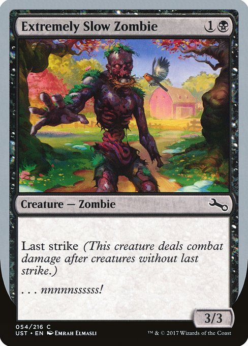 【EN】Extremely Slow Zombie [UST] 黒C No.54d