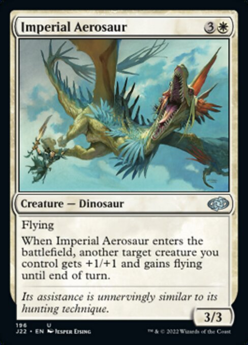 【EN】帝国のエアロサウルス/Imperial Aerosaur [J22] 白U No.196