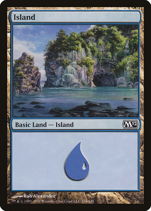 【Foil】【EN】島/Island [M12] 無C No.234