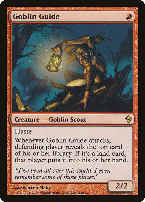 【EN】ゴブリンの先達/Goblin Guide [ZEN] 赤R No.126