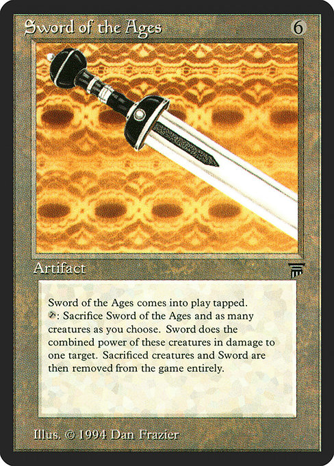 【EN】Sword of the Ages [LEG] 茶R No.296