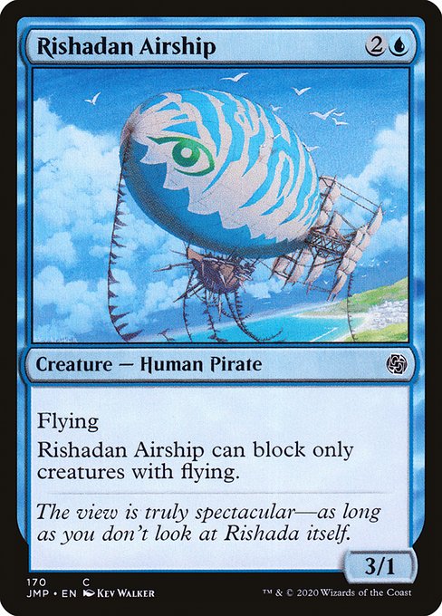 【EN】リシャーダの飛行船/Rishadan Airship [JMP] 青C No.170