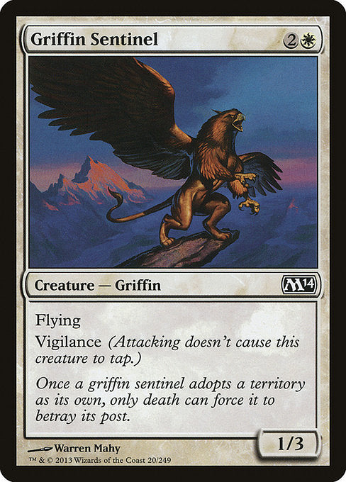 【EN】グリフィンの歩哨/Griffin Sentinel [M14] 白C No.20