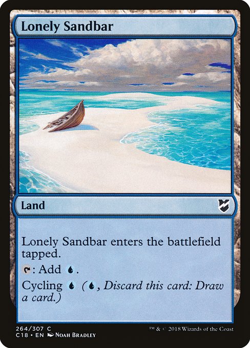 【EN】孤立した砂州/Lonely Sandbar [C18] 無C No.264