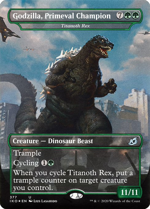 【EN】タイタノス・レックス/Titanoth Rex [IKO] 緑U No.377