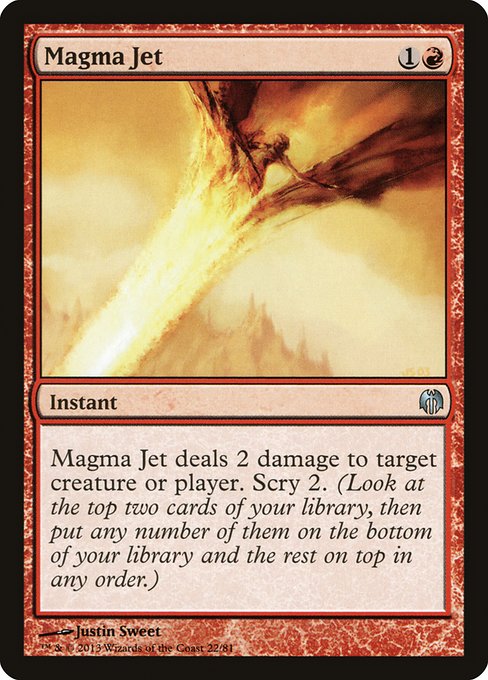 【EN】マグマの噴流/Magma Jet [DDL] 赤U No.22