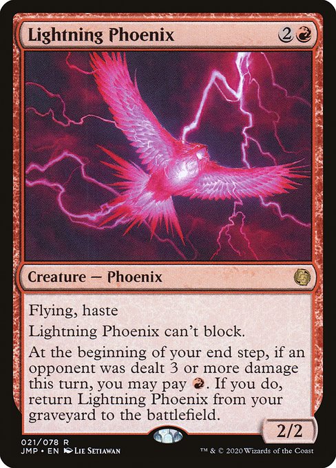 【EN】Lightning Phoenix [JMP] 赤R No.21