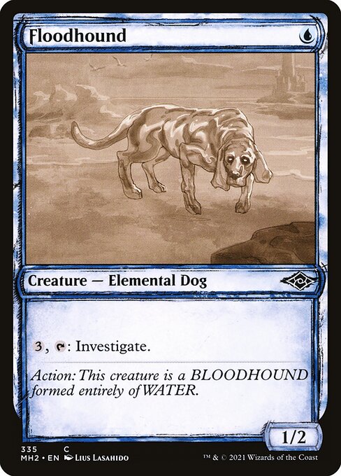 【ショーケース】【EN】氾濫犬/Floodhound [MH2] 青C No.335
