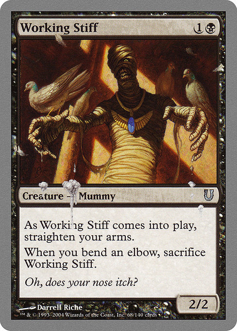 【EN】Working Stiff [UNH] 黒U No.68