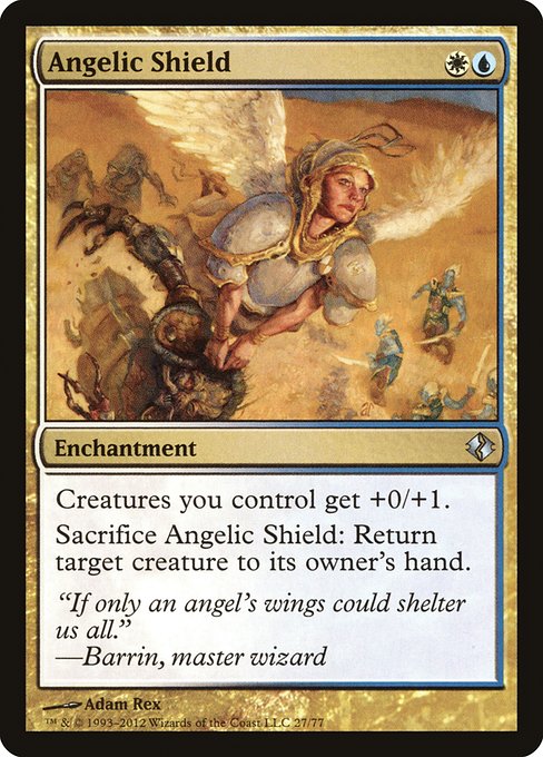 【EN】天使の盾/Angelic Shield [DDI] 金U No.27
