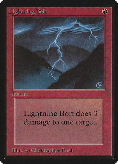 【EN】稲妻/Lightning Bolt [LEB] 赤C No.162