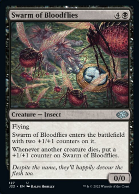 【EN】血蠅の大群/Swarm of Bloodflies [J22] 黒U No.127