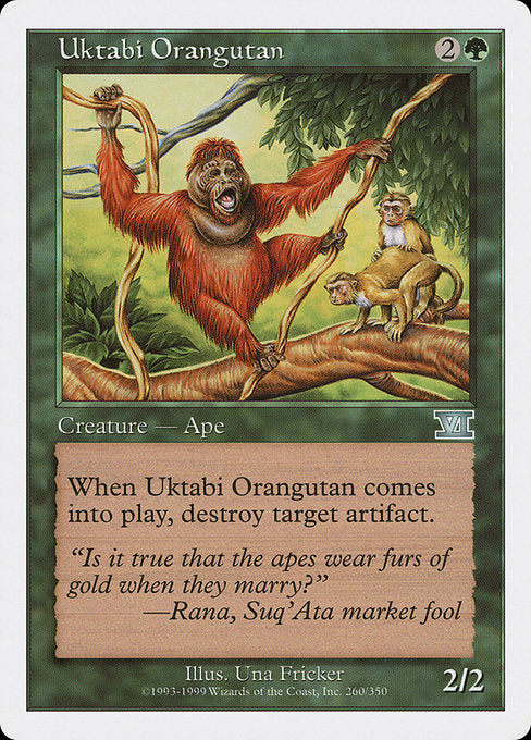 【EN】ウークタビー・オランウータン/Uktabi Orangutan [6ED] 緑U No.260