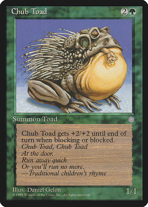 【EN】チャブ・トード/Chub Toad [ICE] 緑C No.229