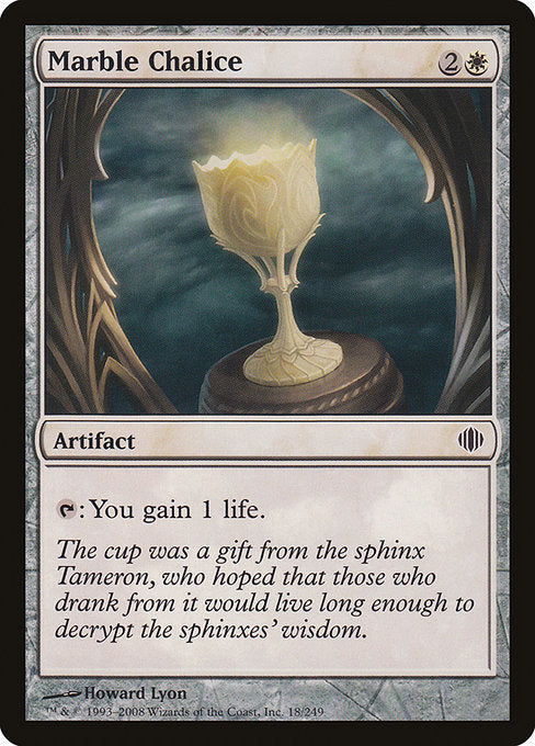 【Foil】【EN】大理石の杯/Marble Chalice [ALA] 茶C No.18