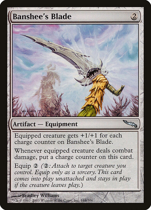 【EN】バンシーの刃/Banshee's Blade [MRD] 茶U No.144